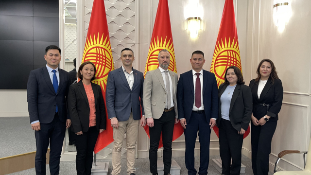 Обсуждение дальнейших этапов сотрудничества Центра "Кыргыз Экспорт" и представительства GIZ в Кыргызской Республике