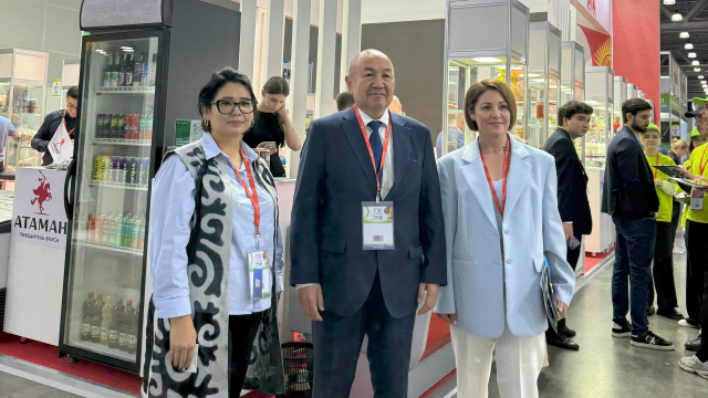  24 АТА МЕКЕНДИК КОМПАНИЯ КЫРГЫЗСТАНДЫ WORLD FOOD MOSCOW КӨРГӨЗМӨСҮНДӨ ТААНЫШТЫРДЫ 